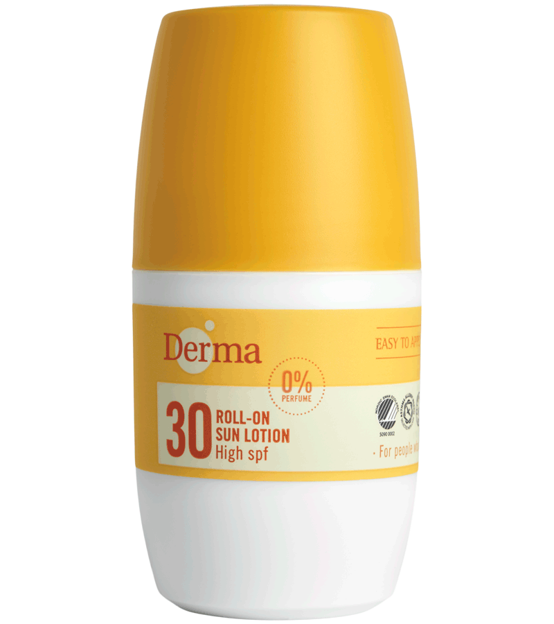 Derma SUN Lotion Roll-on - High SPF30, 50 ml