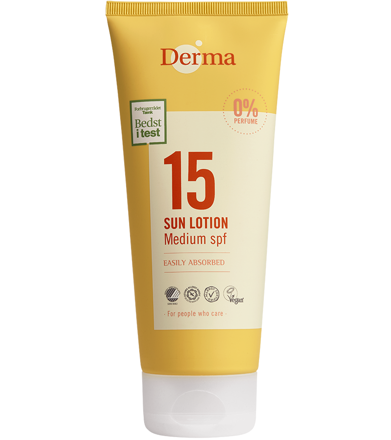 Derma SUN Lotion - Medium SPF15, 200 ml