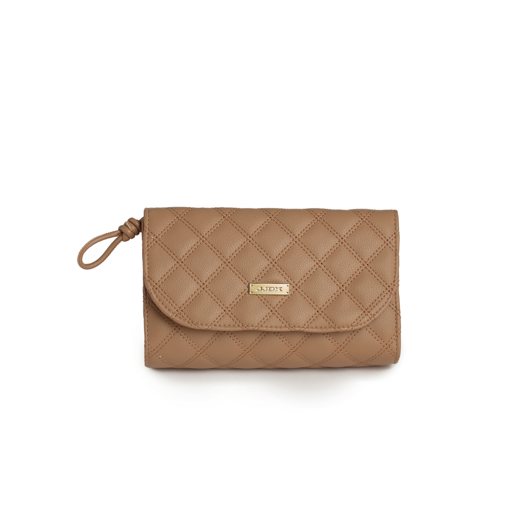 JJDK - Twiggy Cosmetic Purse Organizer - Brown