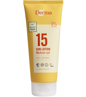 Derma SUN Lotion - Medium SPF15, 200 ml