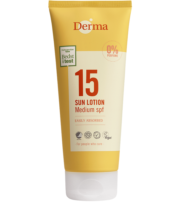 Derma SUN Lotion - Medium SPF15, 200 ml